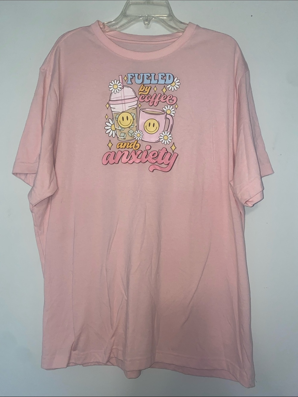 George Pink Crewneck Graphic Tee